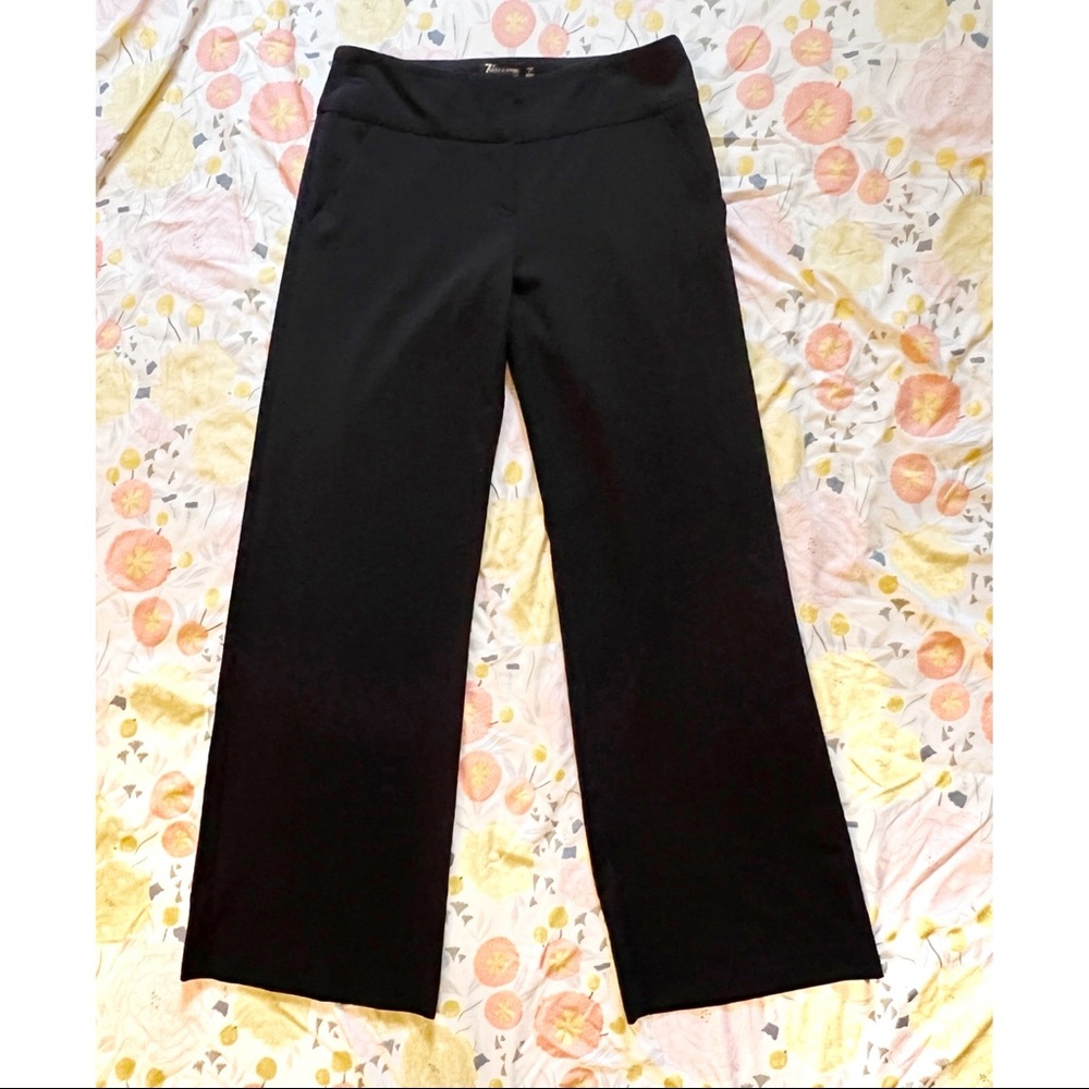 New York and Co black size 4 wide leg work pant